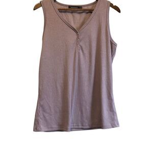 Ribbed tanktop top‎ size X-Large purple